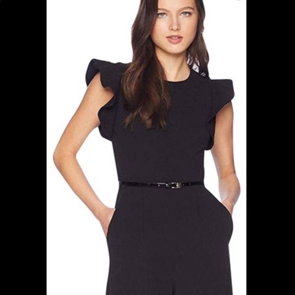 Ruffle sleeve jumpsuit! Perfect condition